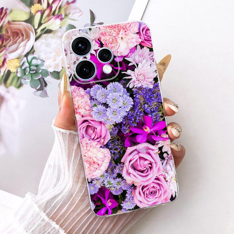 Transparent For Oppo Reno15 Cover Luxury Cute Cat Fashion Butterfly Cool Painted Bumper Casing For Oppo Reno15 5G CPH2825 Case