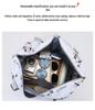Expandable Cartoon Print Travel Bag: Large Capacity for Pregnant Women, Wet/Dry Separation, Ideal for Gym and Handheld Use