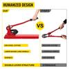 24\" Bench Type Hand Swager, Cutting Capacity 3/8\" Bolt Cutter Bench Type, Hardness 35-45HRC Crimping Tool Bench Wire Rope Cable, Red Swaging Machine