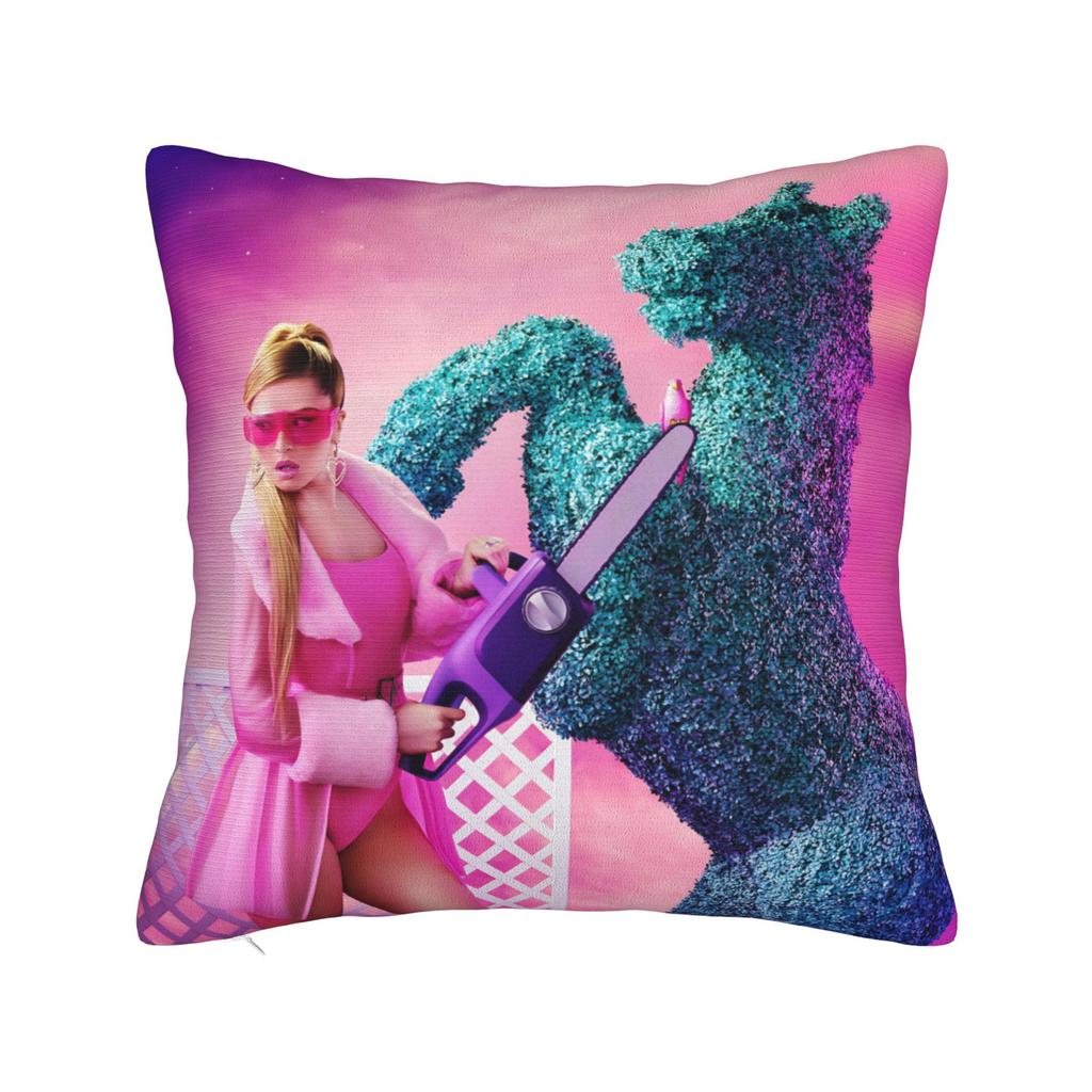 Lolas Indigos Singer Square Pillow Cases Cushion Covers Awesome Zipper Decorative Pillowcase For Car 18"X18"