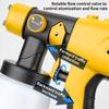 Cordless Paint Sprayer Replacement for DEWALT, RYOBI 20V Max Battery Handheld Electric Paint Sprayer with 1000ML Container