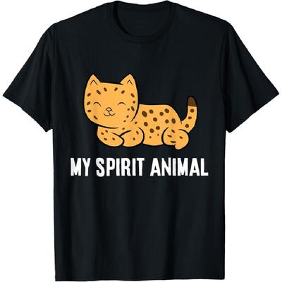 Cute Bengal Cat My Spirit Animal Is A Bengal Cat T-Shirt