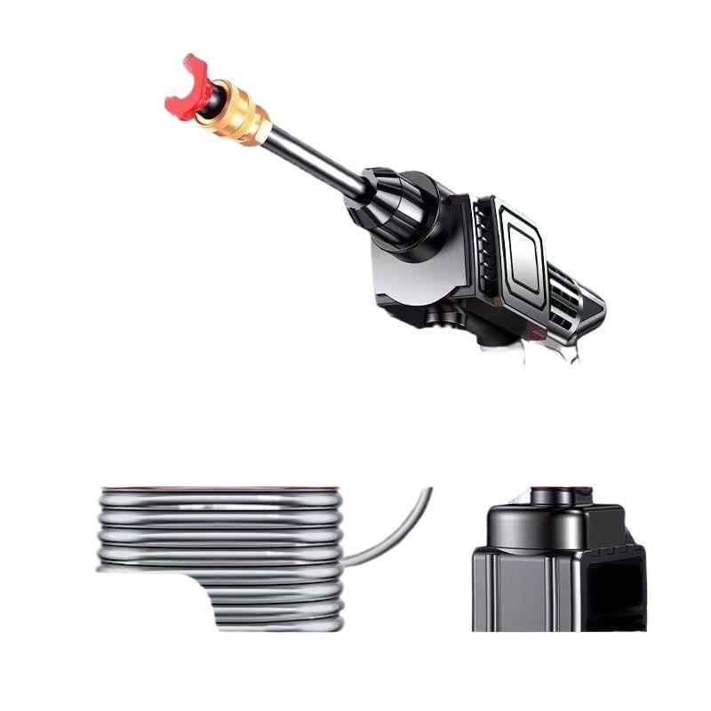 Portable Cordless High-Pressure Car Washer - Lithium Battery Powered Cleaning Machine