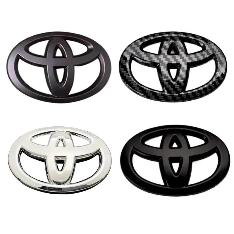 1PC 3D ABS Car Front Grille Trunk Logo Emblem For Toyota RAV4 Camry Corolla Levin Yaris Reiz Vios Highlander CHR Prius Accessory