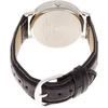 [Citizen Q&Q] Analog Watch Waterproof Date Leather Strap D020-301 Men's White Black (Leather)