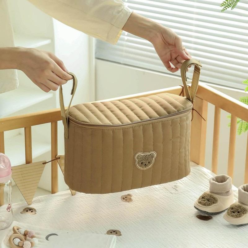 Tragbare Mommy Bag Multifunktionale Baby Kinderwagen Hänge Tasche Windel Aufbewahrungstasche für Wagen Flasche Babyartikel Organizer