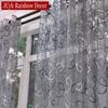 Modern Sheer Curtains For Living Room Bedroom Tulle Curtains Window Kitchen Curtain Door Voile Drapes Rideaux Ocultant Firany