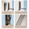 1/2Pcs Wall Mount Clothes Drying Rack Retractable Foldable Small Spaces Laundry Room Bedroom Bathroom Clothes Hanger Rack