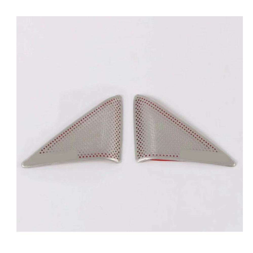 For Mazda 3 Mazda3 Axela M3 Sticker Inner Front Head A Column Frame Triangle Molding Sound Speak Radio Trim