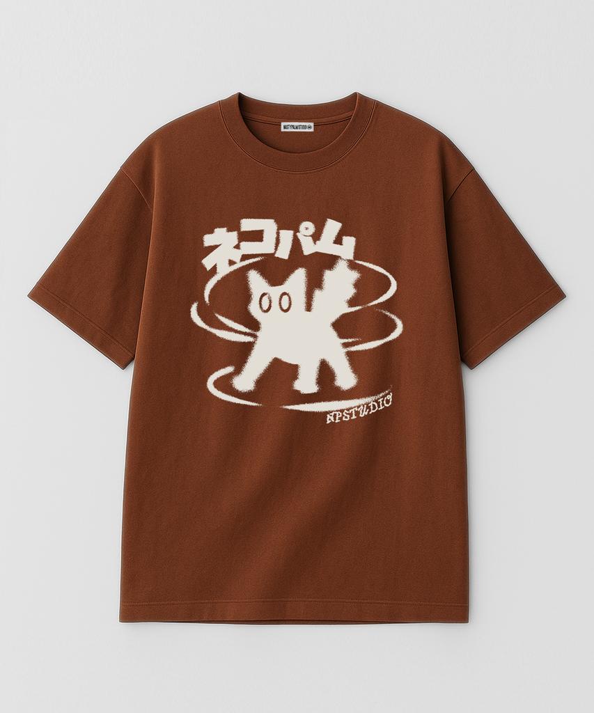 NP STUDIO Neko Palm Logo Oversized T-Shirt 3 Colors