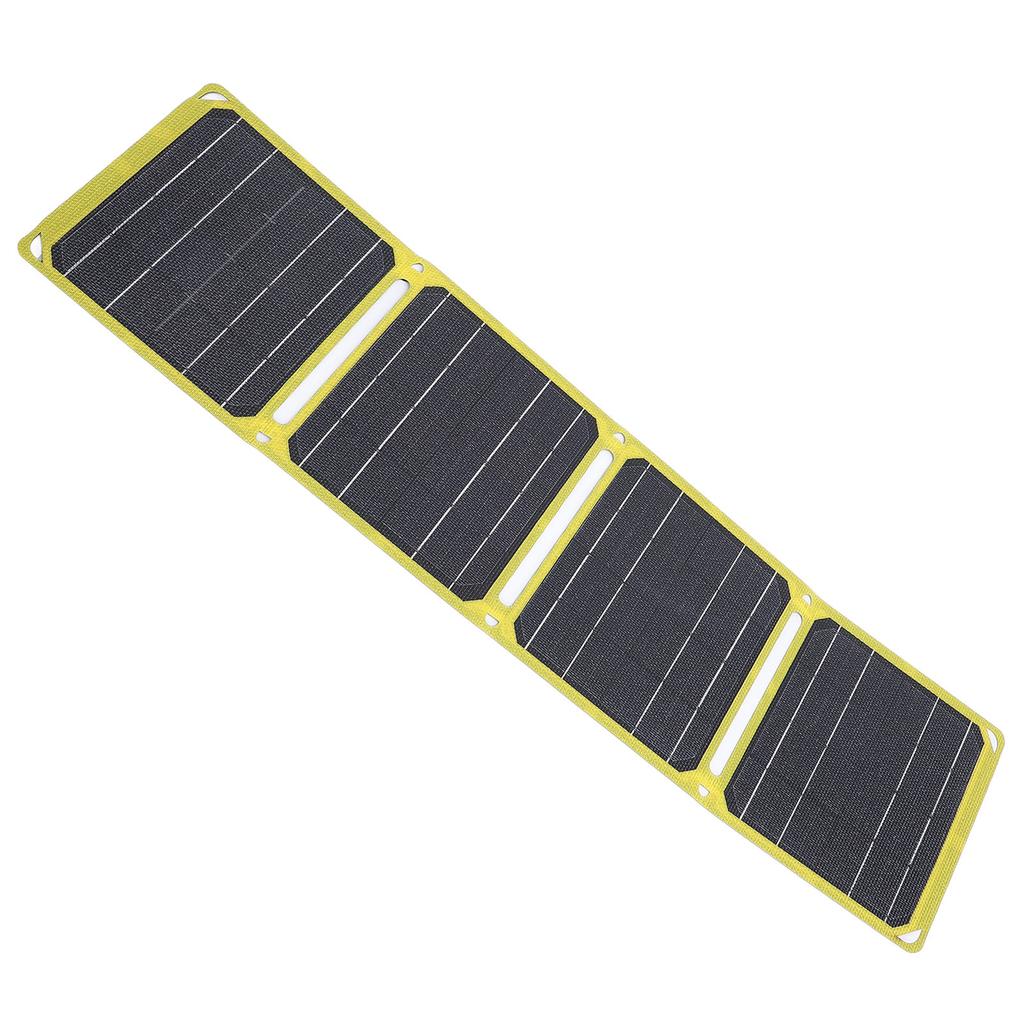 40W Foldable Solar Panel ETFE Monocrystalline Silicon Waterproof USB Type C DC Portable Solar