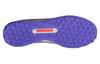 Li Ning TF Turf Synthetic Leather Cushioning, Wear Resistant Soccer Shoes Men's Silver Purple YSTT031-5