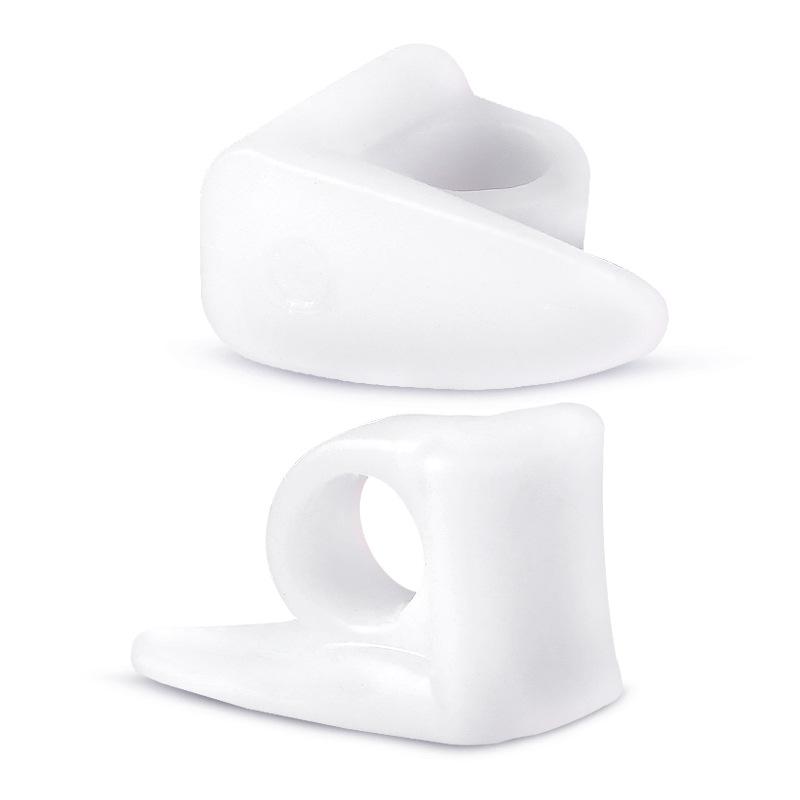 

Новый SEBS разделитель пальцев с одним отверстием, разделитель пальцев при вальгусной деформации, разделитель пальцев SEBS, накладка на палец one size fits all белый