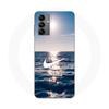 Case - Maniacase - Samsung Galaxy A04s - Silicone - Flexible - Nike Logo White Sea Sun