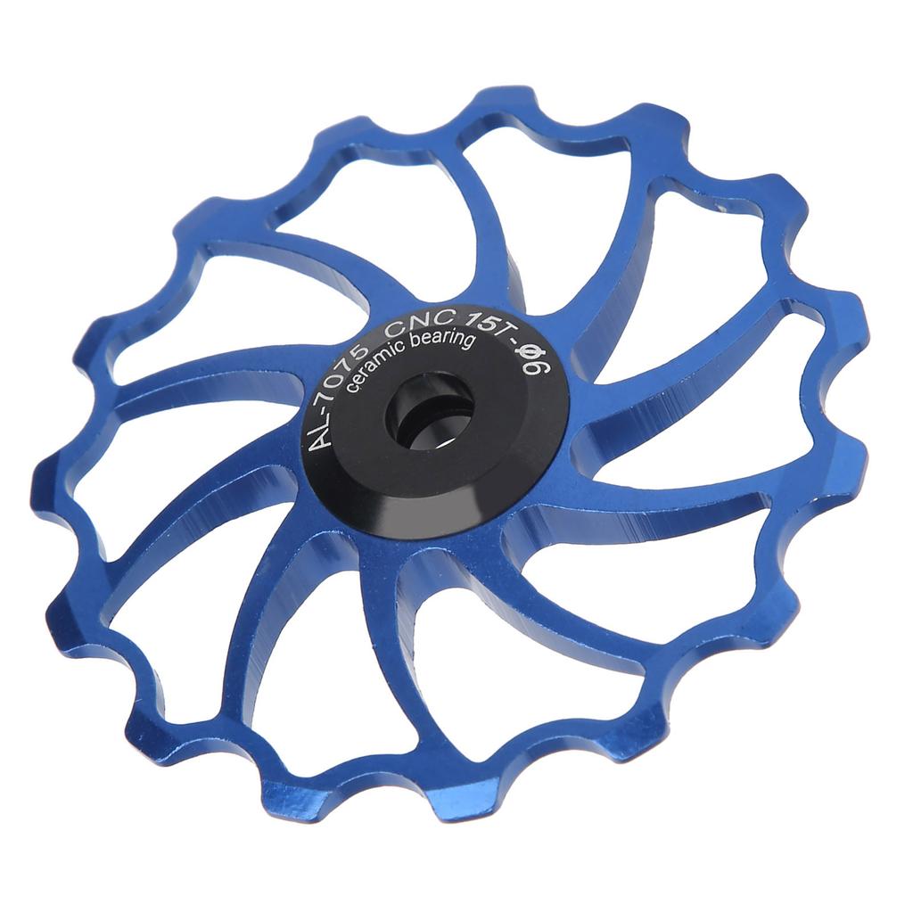 15T Bike Aluminium Alloy   Roller Ceramic Bea  Mountain   Rear Derailleur Pulley