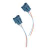 2pcs Headlight Connector Reliable Durable Quick Installation Portable Convenient Replaceable Wiring
