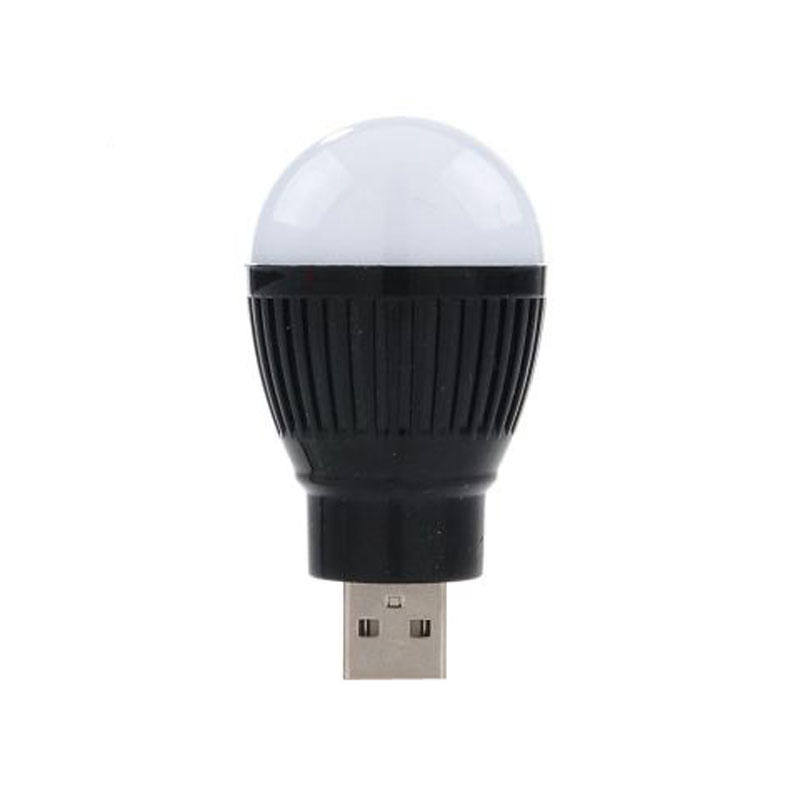 Mini Portable USB LED Lamp 5V 5W Super Bright Book Light Reading Lamp for Laptop PC Computer Room LED Bulb 35X35X65mm