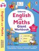 The Usborne English and Maths Giant Workbook 8-9 Book