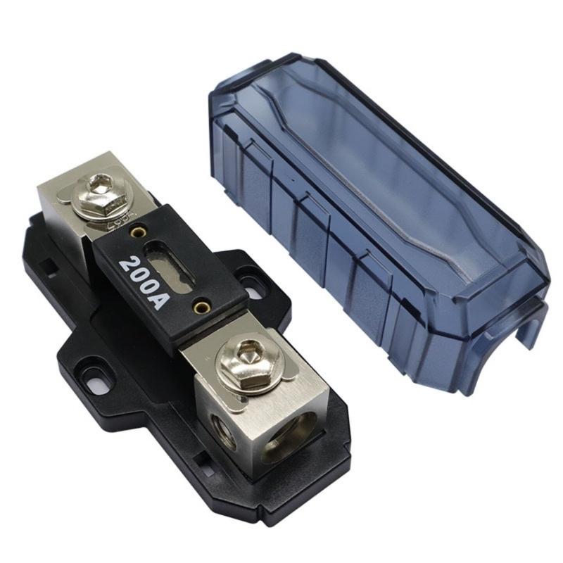 1Set Car power blade amplifier fuse holder, fuse box ANL automotive fuse 100A 150A 200A 250A 300A 100A