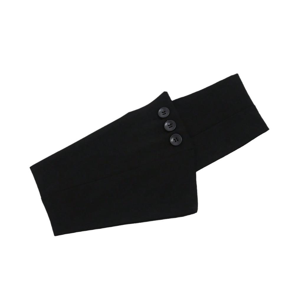 Suit Waist Seal Women'S Outer Shirt Waist With Skirt Decoration Elastic Summer Fabric Wide Belt Cool