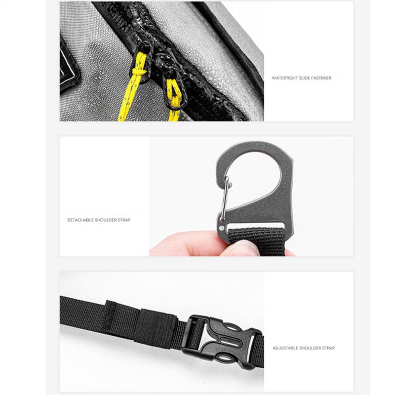 Adjustable Chest Belt Fishing Fanny Bag Hiking Bag With Strap Portable Waist Bag Multifunctional Belt Bags For Traveling Running