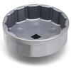 74mm Hot selling car thickened design oil filter wrench socket disassembly tool aluminum alloy suitable for various car models