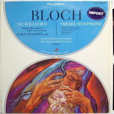 LP Schallplatte UTAH SYMPHONY ORCHESTRA, MAURICE DE - Ernest Bloch - Schelomo (Hebräisch Rha VCS10007 Vanguard 1967 US Klassisch Gebraucht