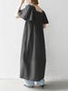 Ships Any Mini Soccer Square Neck Flared Dress 724520099 One Size (Machine Washable) Brown,
