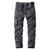 Pantalones Cargo Casuales Slim Fit para Hombre - Resistentes al Desgaste, Multibolsillo Algodón Puro