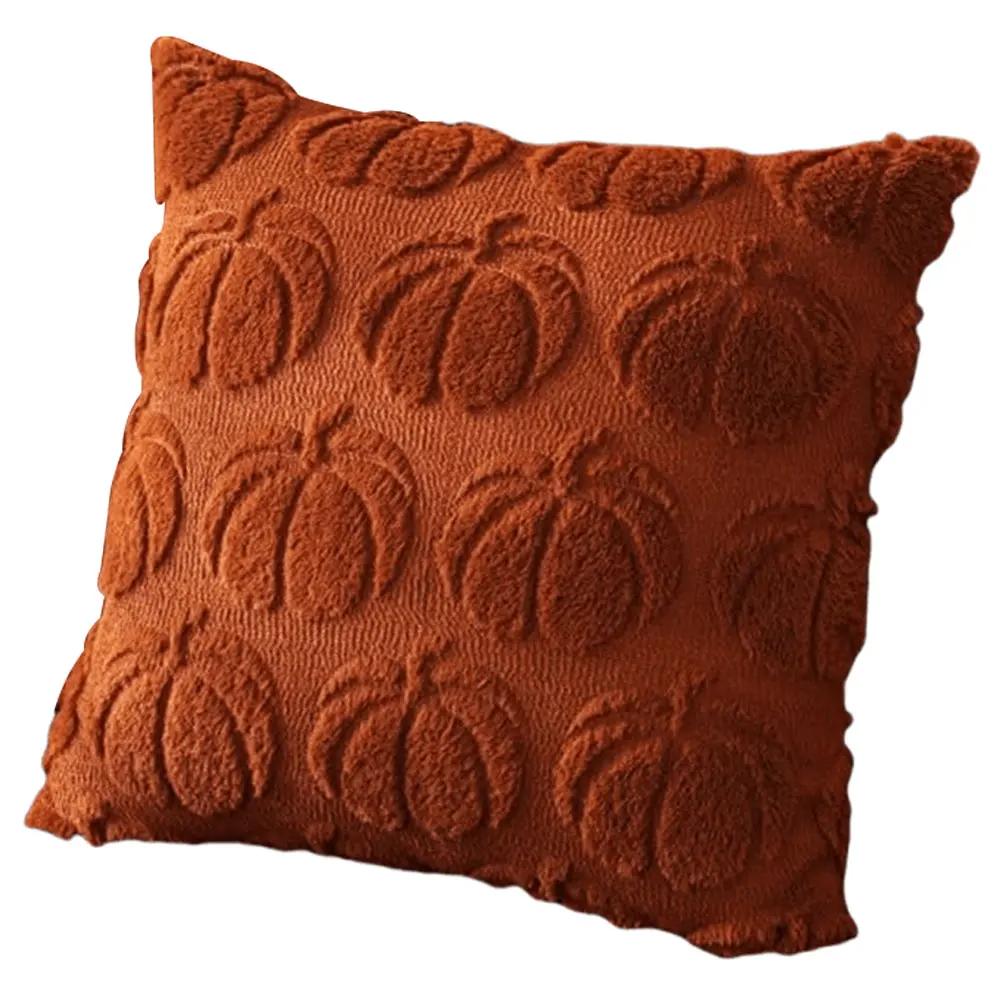 Pumpkin Fall Pillow Covers 45 X 45 Cm Cushion Cover Couch Cushion Case for Home Sofa Couch Halloween Decor коричневый 5290₽