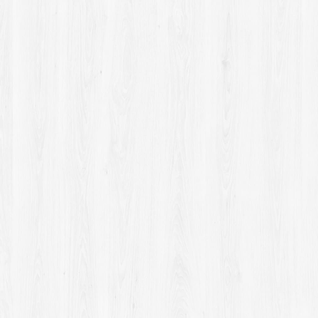 Self Adhesive Door Films 4 pcs White Wood Effect 210 x 90 cm PVC