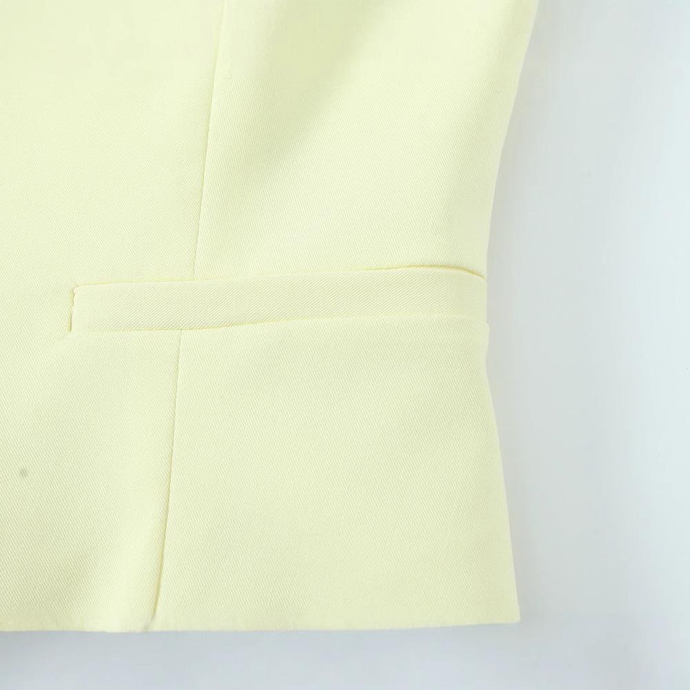 2025 Spring Women's Halter Neck Top & Long Pants Set - European & American Style