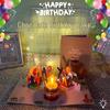 3D Paper-Cut Birthday Greeting Card with Blessings - Handmade for Lovers & Friends