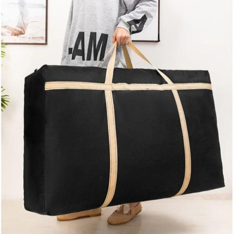 1 buc Pânză Oxford Sac de Ambalare pentru Mutare Geantă de Bagaj pentru Călătorie Capacitate Mare Robust Impermeabil Haine Pilote Geantă de Depozitare Bagaje