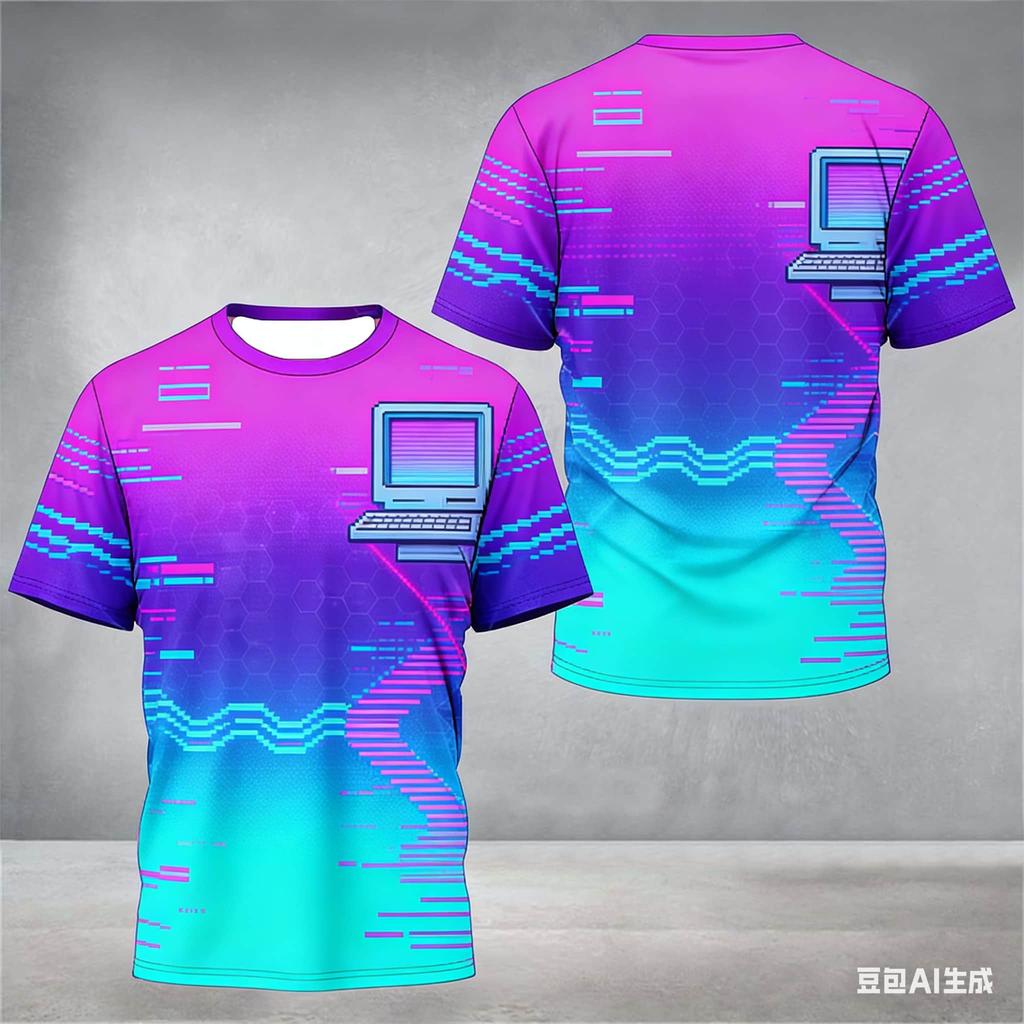 Men's T-Shirt Badminton Top Quick Drying Men's Fitness Training Sport GYM Tops Outdoor Casual Running T-shirt Oversized Clothing