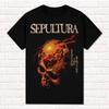Rock Top Sepultura T-Shirt Beneath The Remains 1989 Thrash Death Metal Groove Metal Cotton Tee Streetwear Casual T Shirts Unisex