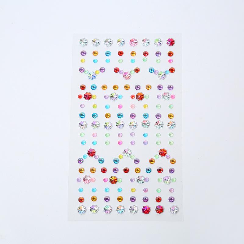 Custom Diamond Princess Gem Stickers for Kids
