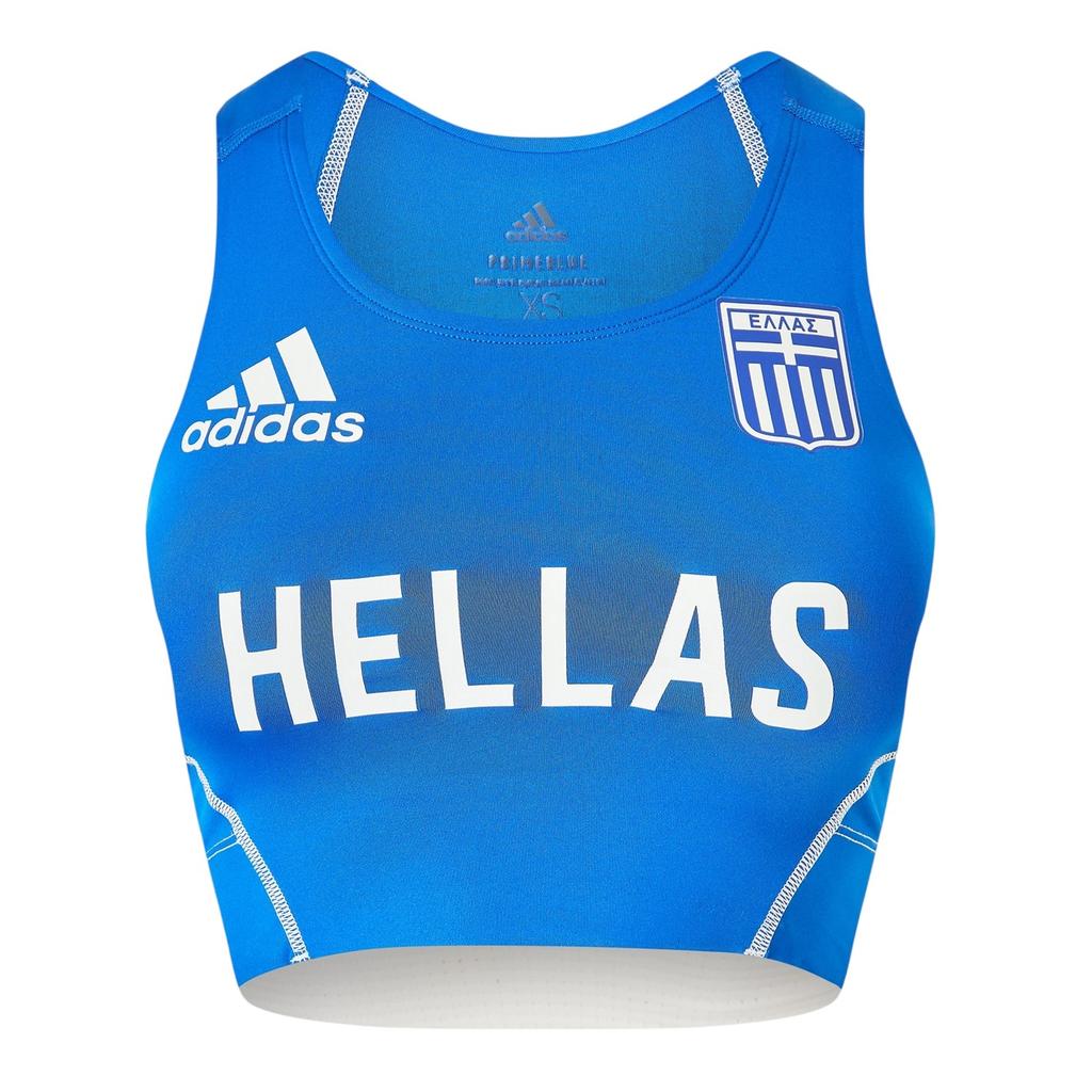 Adidas Womens/Ladies Adizero Greece Crop Top