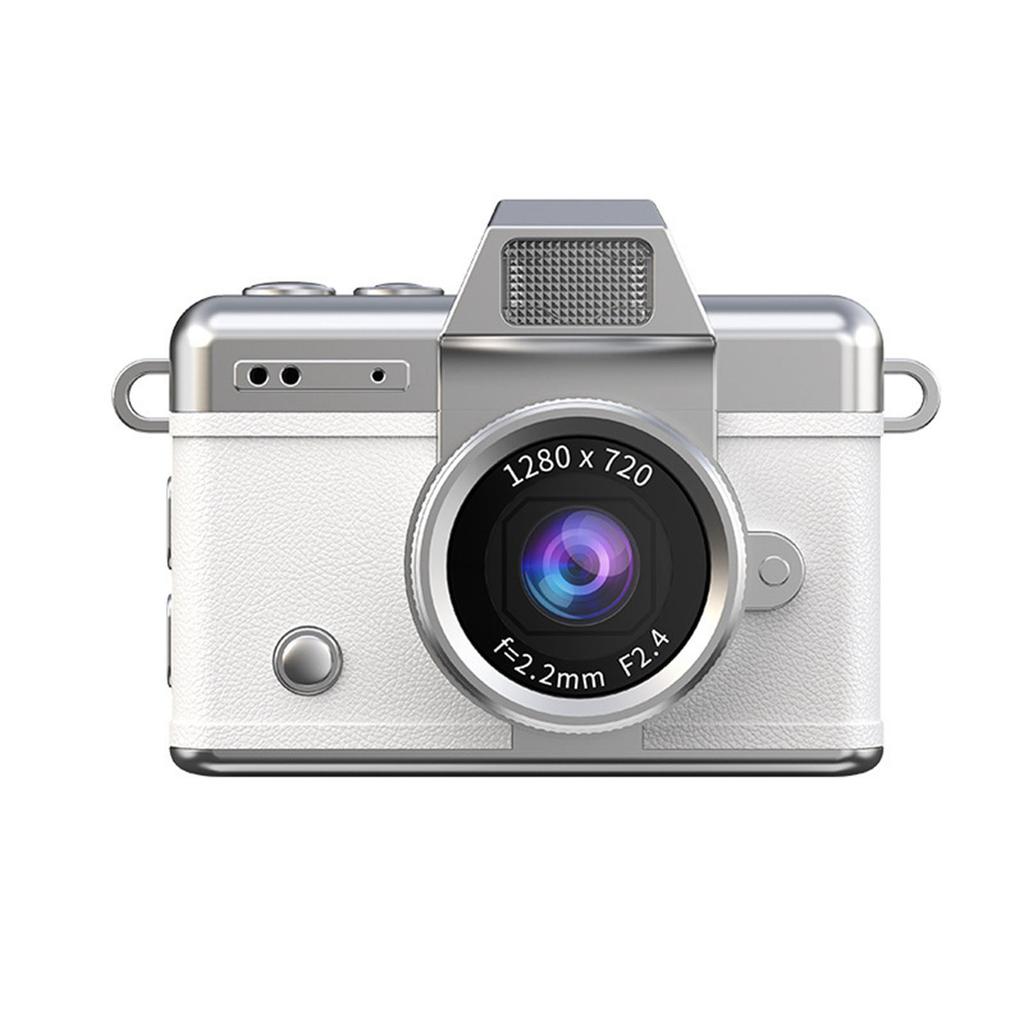 Retro Style Mini CCD Camera 1.47-inch Display Keychain Digital Camera 1080P Flip The Lens Digital Camcorder for Kids Students