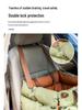 Car Dog Bed: Removable, Washable Leather Pet Safety Seat