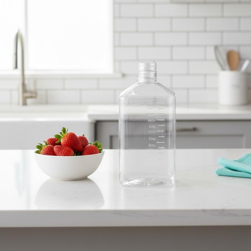 Multi Purpose Squeeze Bottle with Lid for Coffee Syrup Honey Ketchup Sauce Kitchen Dispenser for Food Prep Storage