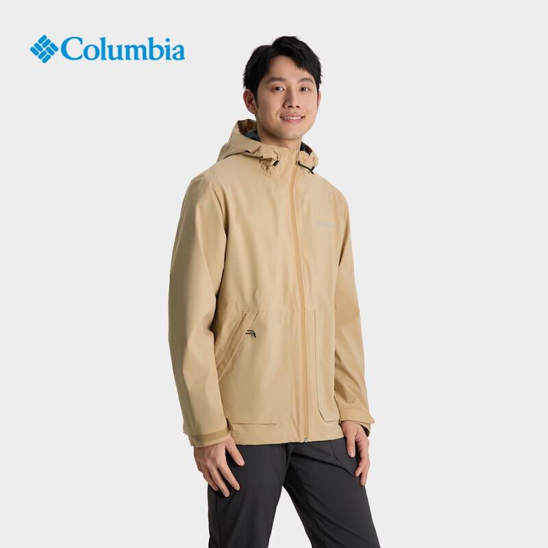 Columbia Men's Waterproof Outdoor Travel Hooded Jacket WE0505