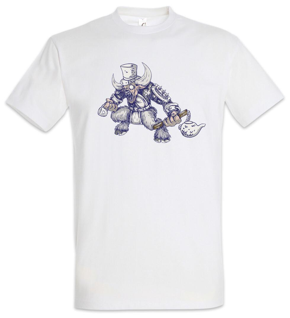 Tea Monster Japanese Taurus Teacup Addiction Addicted Love T-Shirt Japan- M