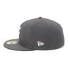New Era 59FIFTY Side Patch Cap, Sakura Color, Graphite, 7 12, 5950 SAKURA SP CLASSIC NE GRY