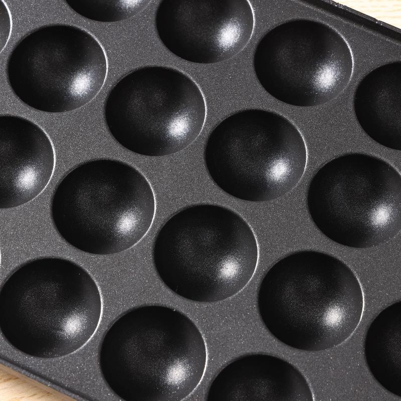 28 Hole Food Grade Non Stick Octopus Meatball Baking Tray, Quail Eggs, Fish Balls, Cakes, Essential For Outdoor Family Picnics