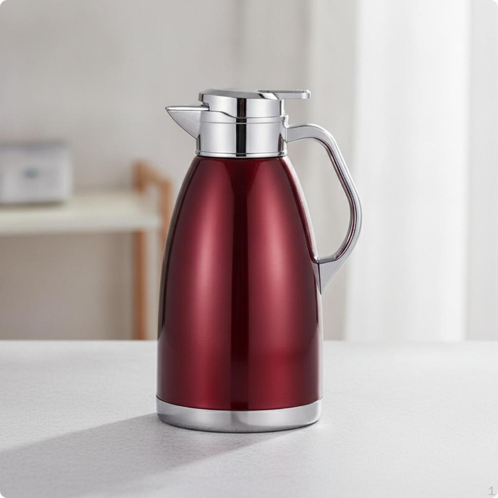 Vacuum Insulated Thermal Carafe Double-Walled Bottle Easy To Clean