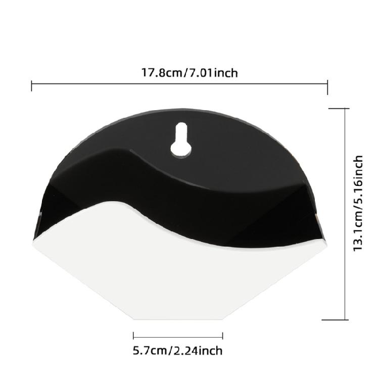 Coffee Filter Holder Manual Brewing Tool Paper Dispenser Coffee Filter Stand Acrylic Texture Suitable for Paper Filter