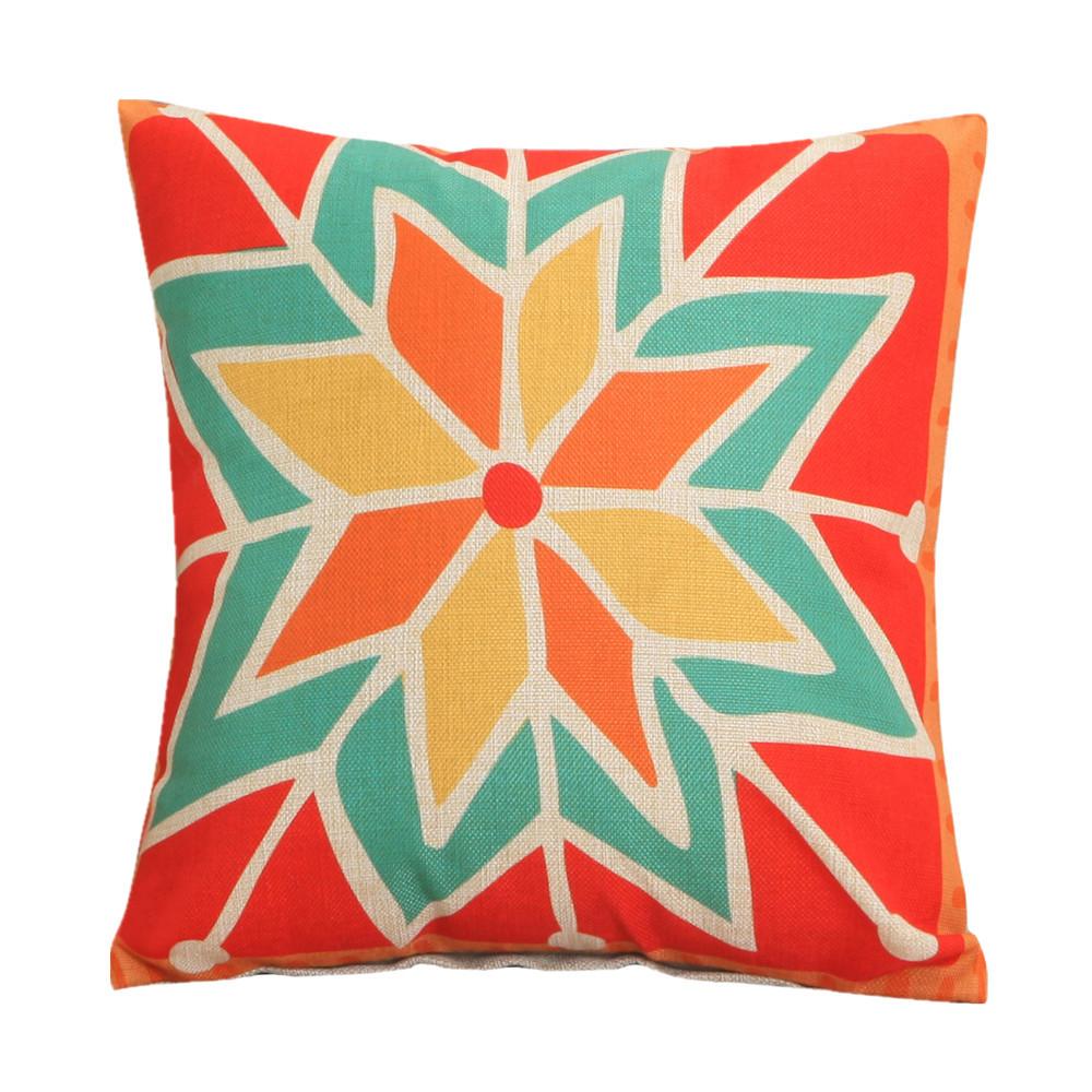 45x45cm Classic Vintage Ethnic Style Printed Cushion Cover Home Office Shop Sofa Chair Decorative Throw Pillowcase