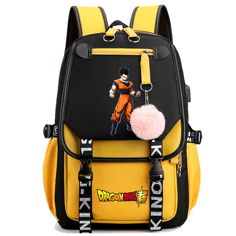 Anime Dragon Ball Bag Large Capacity Backpack for Women Anti Theft Travel Bag Back To Schoolbag for Teenager Girl Laptop Bag Women Travel Bag Mochila