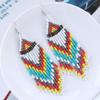 Bohemian Hook Party Tassel Earrings Drop Long Jewelry Δώρο